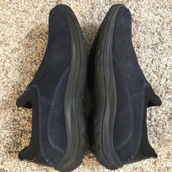 Land’s End Navy Leather Shoes 8.5 - Picture 6 of 9